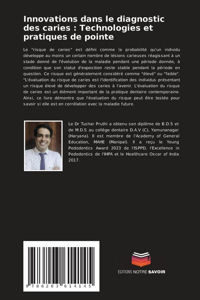 Produktbild: Innovations dans le diagnostic des caries : Technologies et pratiques de pointe