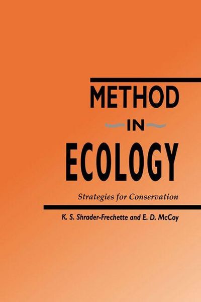 Produktbild: Method in Ecology