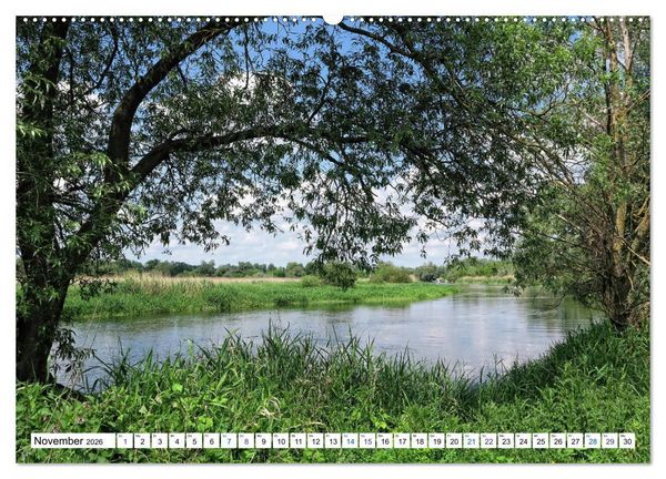 Produktbild: Ein Sommer im Havelland - Spaziergang entlang am Havelradweg (hochwertiger Premium Wandkalender 2026 DIN A2 quer), Kunstdruck in Hochglanz