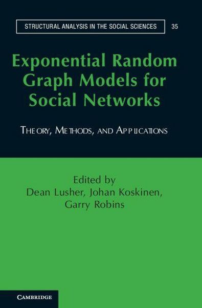 Produktbild: Exponential Random Graph Models for Social Networks