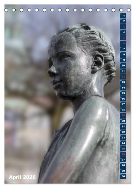 Produktbild: Emden - Sehenswertes der Seehafenstadt (Tischkalender 2026 DIN A5 hoch), CALVENDO Monatskalender