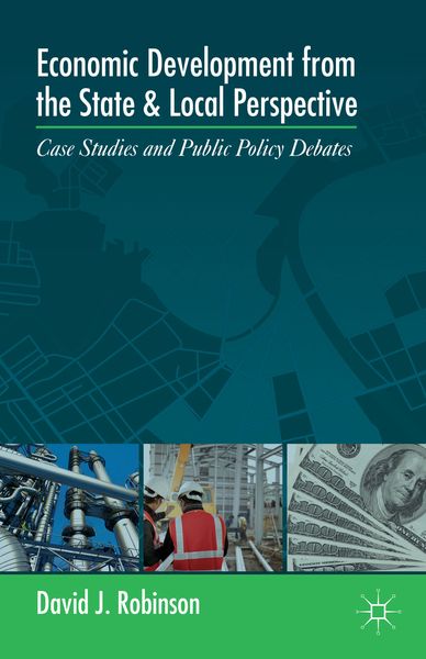 Produktbild: Economic Development from the State and Local Perspective