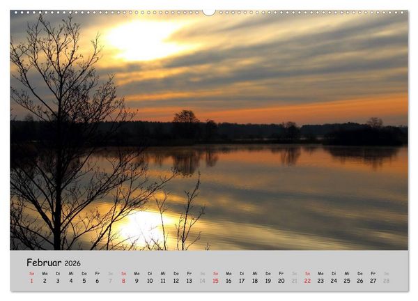 Produktbild: Sehnsucht Natur (hochwertiger Premium Wandkalender 2026 DIN A2 quer), Kunstdruck in Hochglanz