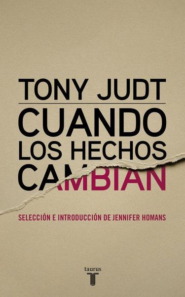 Produktbild: Cuando los hechos cambian