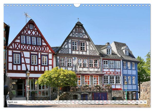 Idstein vom Frankfurter Taxifahrer Petrus Bodenstaff (Wandkalender 2025 DIN A3 quer), CALVENDO Monatskalender