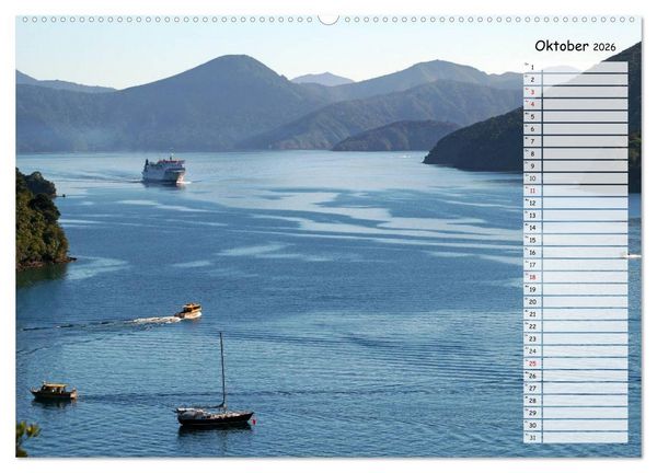 Produktbild: Kia ora, Aotearoa - Wunderbares Neuseeland (Wandkalender 2026 DIN A2 quer), CALVENDO Monatskalender