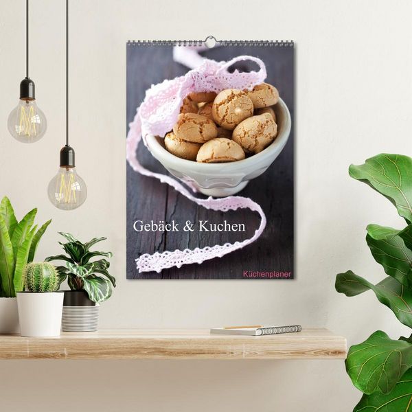 Produktbild: Geb&auml;ck und Kuchen K&uuml;chenplaner (Wandkalender 2026 DIN A3 hoch), CALVENDO Monatskalender