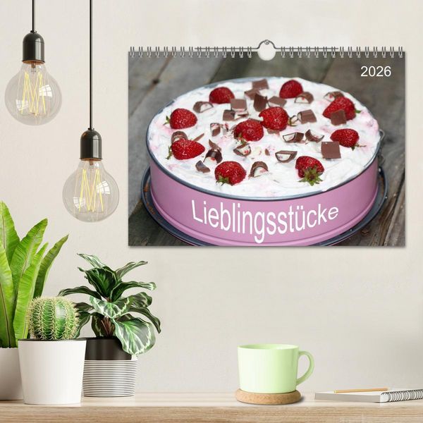 Produktbild: Lieblingsst&uuml;cke (Wandkalender 2026 DIN A4 quer), CALVENDO Monatskalender