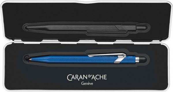 Produktbild: CARAN D'ACHE Kugelschreiber 849(TM) Colormat-X, blau Metalletui