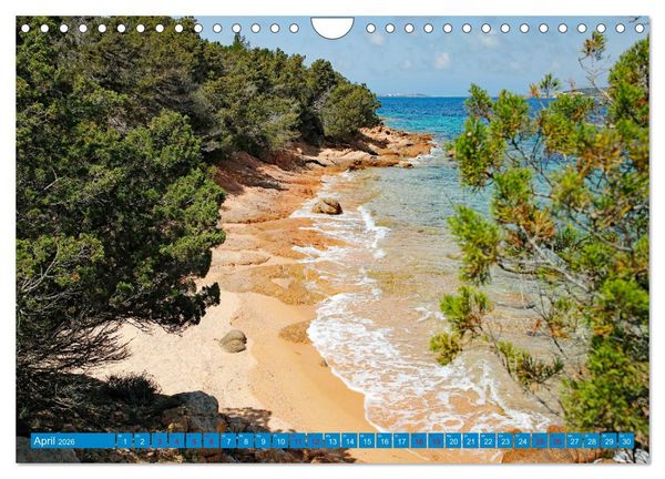 Produktbild: Traumhaftes Sardinien (Wandkalender 2026 DIN A4 quer), CALVENDO Monatskalender