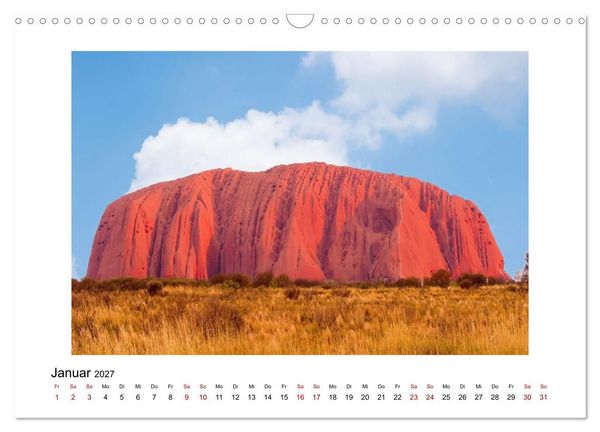 Produktbild: Faszination Australien - eine Traumreise (Wandkalender 2027 DIN A3 quer), CALVENDO Monatskalender