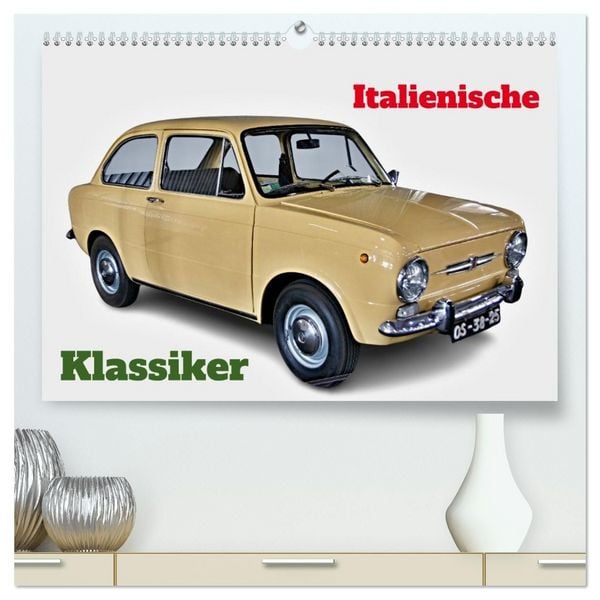 Produktbild: Italienische Klassiker (hochwertiger Premium Wandkalender 2027 DIN A2 quer), Kunstdruck in Hochglanz