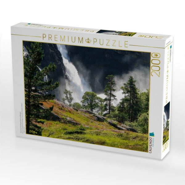 Produktbild: CALVENDO Puzzle Zwischen Hardangerfjord und Bergen | 2000 Teile Lege-Gr&ouml;&szlig;e 90x67cm Foto-Puzzle f&uuml;r gl&uuml;ckliche Stunden