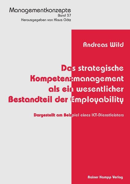 Produktbild: Das strategische Kompetenzmanagement als ein wesentlicher Bestandteil der Employability