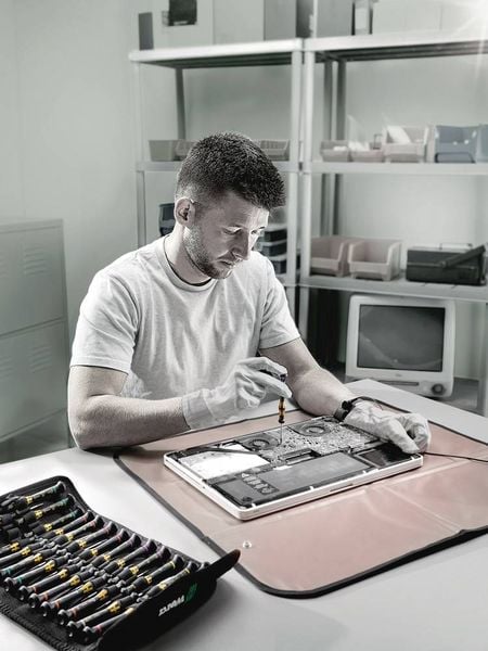 Produktbild: Wera Kraftform ESD Micro Big Pack 1 ESD Schraubendreher-Set 25teilig Kreuzschlitz Phillips, TORX, TORX Plus, Pentalobe, Schlitz, Innen-Sechskant