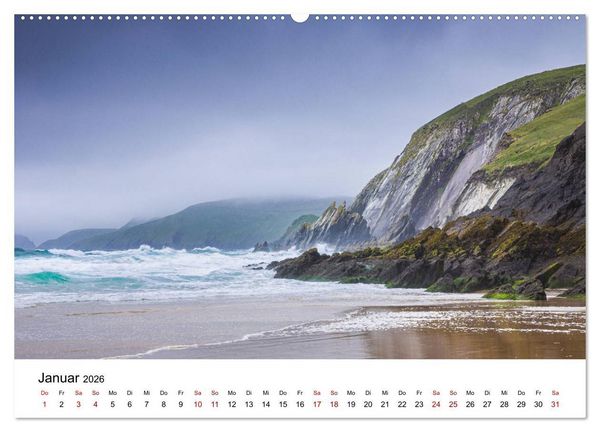 Produktbild: Irland, Land des Lichts (hochwertiger Premium Wandkalender 2026 DIN A2 quer), Kunstdruck in Hochglanz
