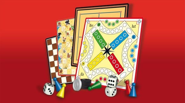 Produktbild: Spielesammlung mit extra gro&szlig;en Spielsteinen