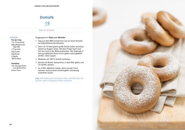 Produktbild: Brotbackautomat &ndash; Das Rezeptbuch