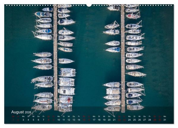 Produktbild: Segeln in Kroatien (hochwertiger Premium Wandkalender 2026 DIN A2 quer), Kunstdruck in Hochglanz