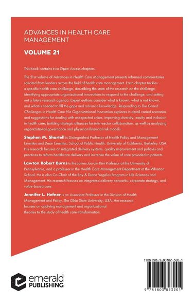 Produktbild: Responding to The Grand Challenges In Healthcare Via Organizational Innovation