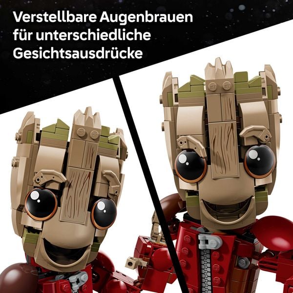 Produktbild: LEGO 76341 Marvel Groot im Ravager-Outfit, Spielzeug ab 10 Jahren