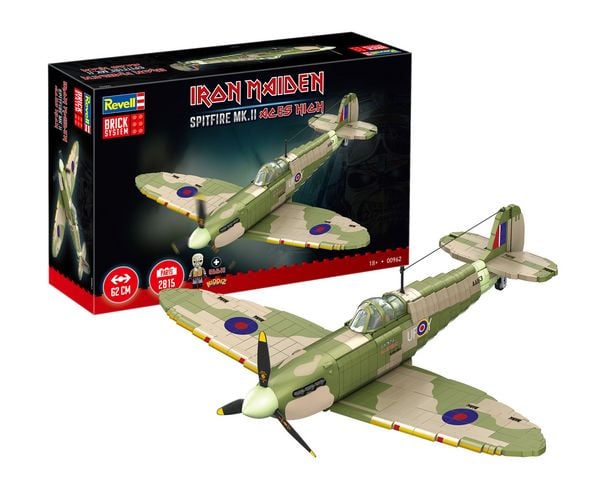 Revell 00962 "Iron Maiden Spitfire MK.II Aces High" - Brick System Bausatz 1:18