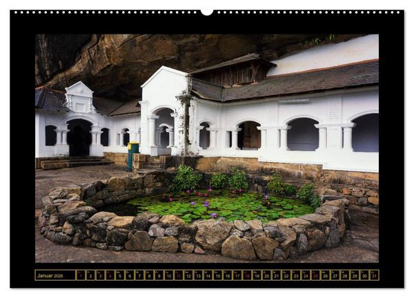 Produktbild: Sri Lanka - Landschaft und Kultur (Wandkalender 2026 DIN A2 quer), CALVENDO Monatskalender
