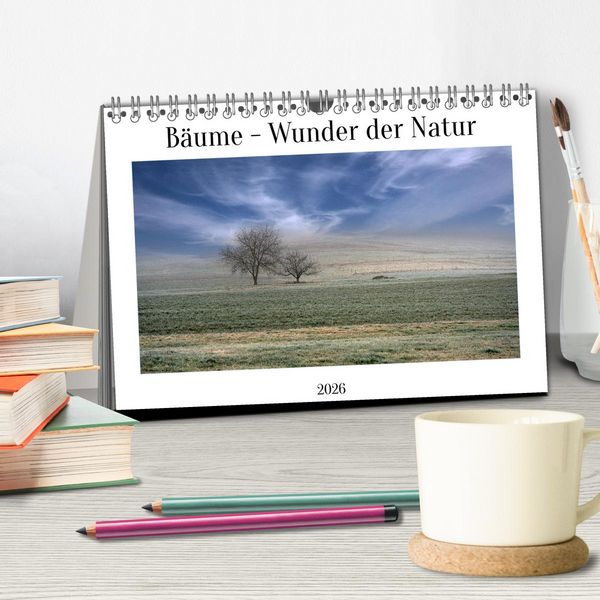 Produktbild: B&auml;ume - Wunder der Natur (Tischkalender 2026 DIN A5 quer), CALVENDO Monatskalender