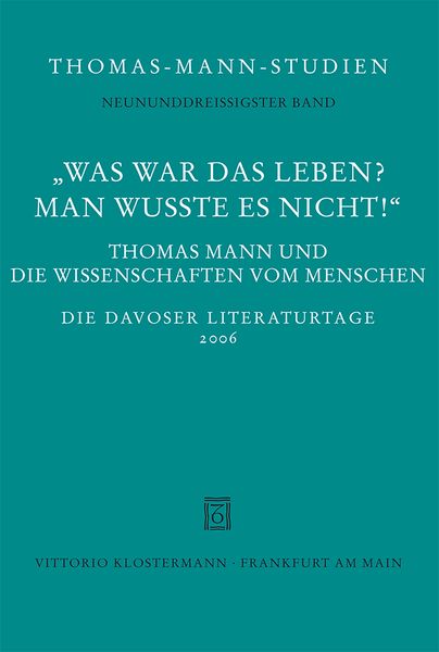 Produktbild: "Was war das Leben? Man wusste es nicht!"