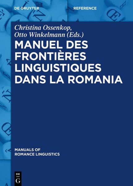 Produktbild: Manuel des fronti&egrave;res linguistiques dans la Romania