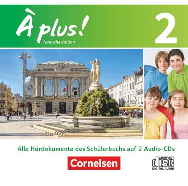 Produktbild: &Agrave; plus ! - Franz&ouml;sisch als 1. und 2. Fremdsprache - Ausgabe ab 2012 - Band 2