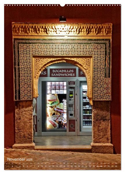 Produktbild: Andalusische Momente (hochwertiger Premium Wandkalender 2026 DIN A2 hoch), Kunstdruck in Hochglanz