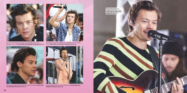 Produktbild: Tribute Edition Harry Styles Mosaik Stickerbuch