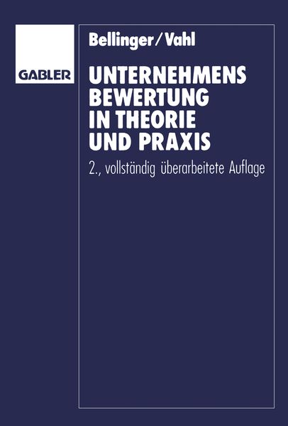Produktbild: Unternehmensbewertung in Theorie und Praxis