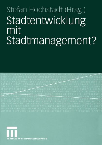 Produktbild: Stadtentwicklung mit Stadtmanagement?