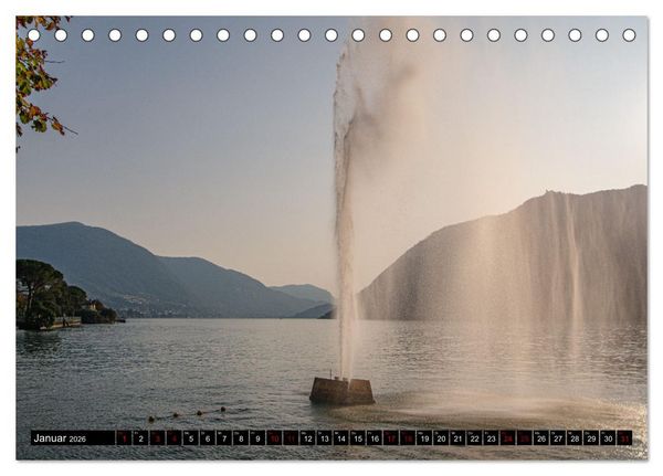 Produktbild: Romantischer Lago d'Iseo (Tischkalender 2026 DIN A5 quer), CALVENDO Monatskalender
