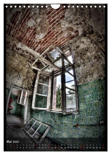 Produktbild: Lost Places II, Vergessene Orte (Wandkalender 2026 DIN A4 hoch), CALVENDO Monatskalender