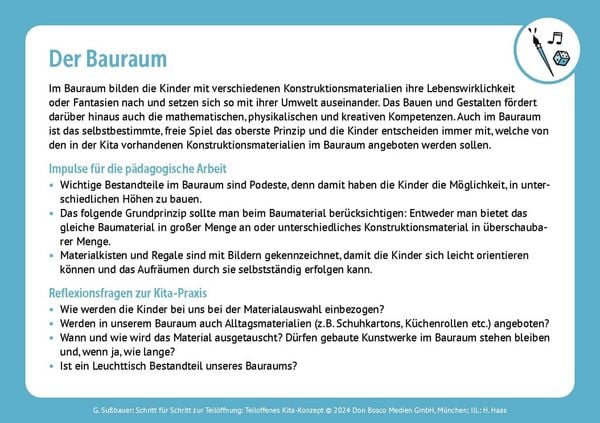 Produktbild: Schritt f&uuml;r Schritt zur Teil&ouml;ffnung: Teiloffenes Kita-Konzept