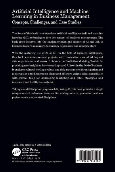 Produktbild: Artificial Intelligence and Machine Learning in Business Management