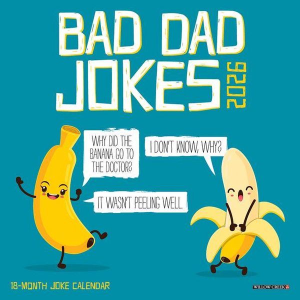 Produktbild: Bad Dad Jokes 2026 Mini Wall Calendar