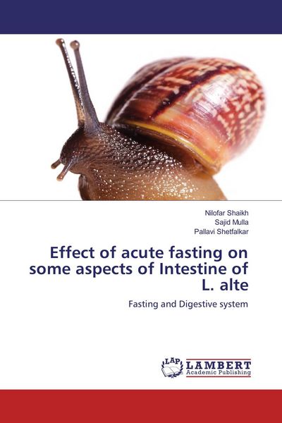 Produktbild: Effect of acute fasting on some aspects of Intestine of L. alte