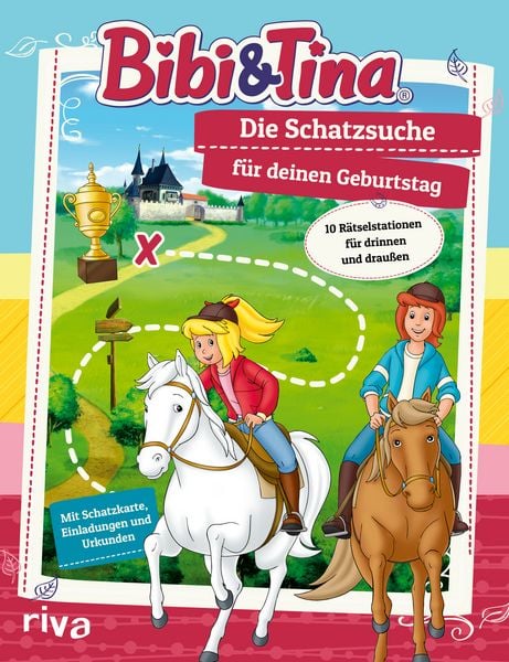 Produktbild: Bibi & Tina &ndash; Die Schatzsuche/Schnitzeljagd f&uuml;r deinen Geburtstag