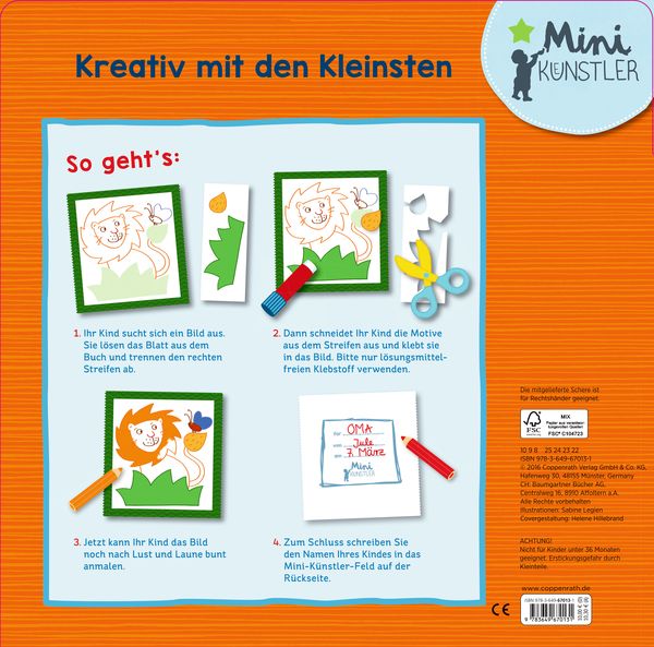 Produktbild: Mein erstes Bastelbuch mit Schere