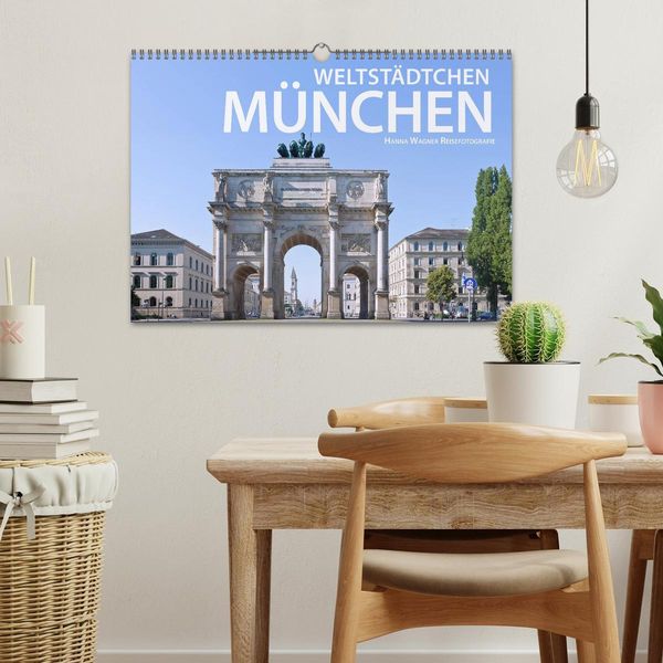 Produktbild: Weltst&auml;dtchen M&uuml;nchen (Wandkalender 2026 DIN A3 quer), CALVENDO Monatskalender