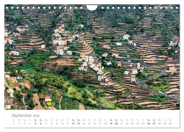 Produktbild: La Gomera &ndash; Die gr&uuml;ne Perle der Kanaren. (Wandkalender 2026 DIN A4 quer), CALVENDO Monatskalender