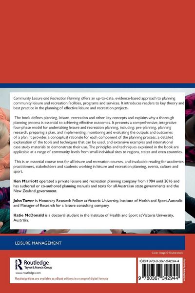 Produktbild: Community Leisure and Recreation Planning