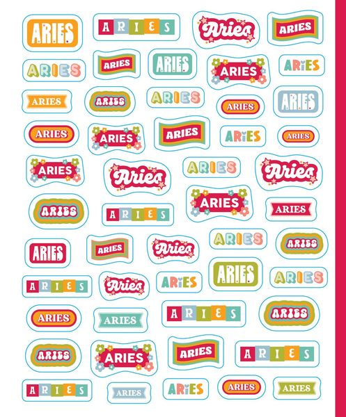 Produktbild: So. Many. Astrology Stickers.