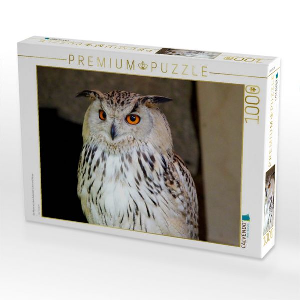 Produktbild: CALVENDO Puzzle Ein Motiv aus dem Kalender Eulen und K&auml;uze | 1000 Teile Lege-Gr&ouml;&szlig;e 64x48cm Foto-Puzzle f&uuml;r gl&uuml;ckliche Stunden