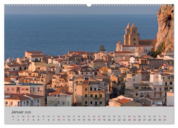 Produktbild: Sizilien 2026 (Wandkalender 2026 DIN A2 quer), CALVENDO Monatskalender