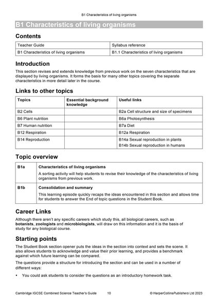 Produktbild: Cambridge Igcse(tm) Combined Science Teacher Guide